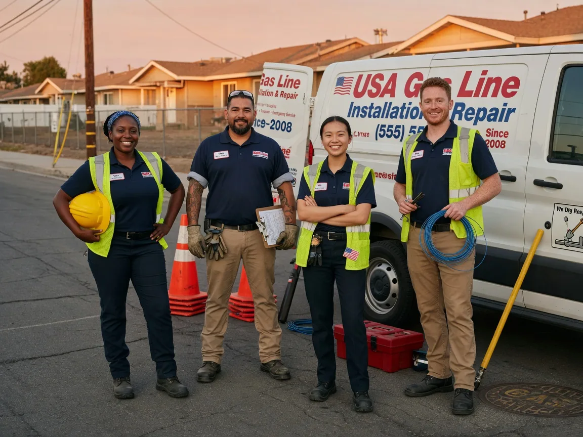 Gas Line Installation company in Texas